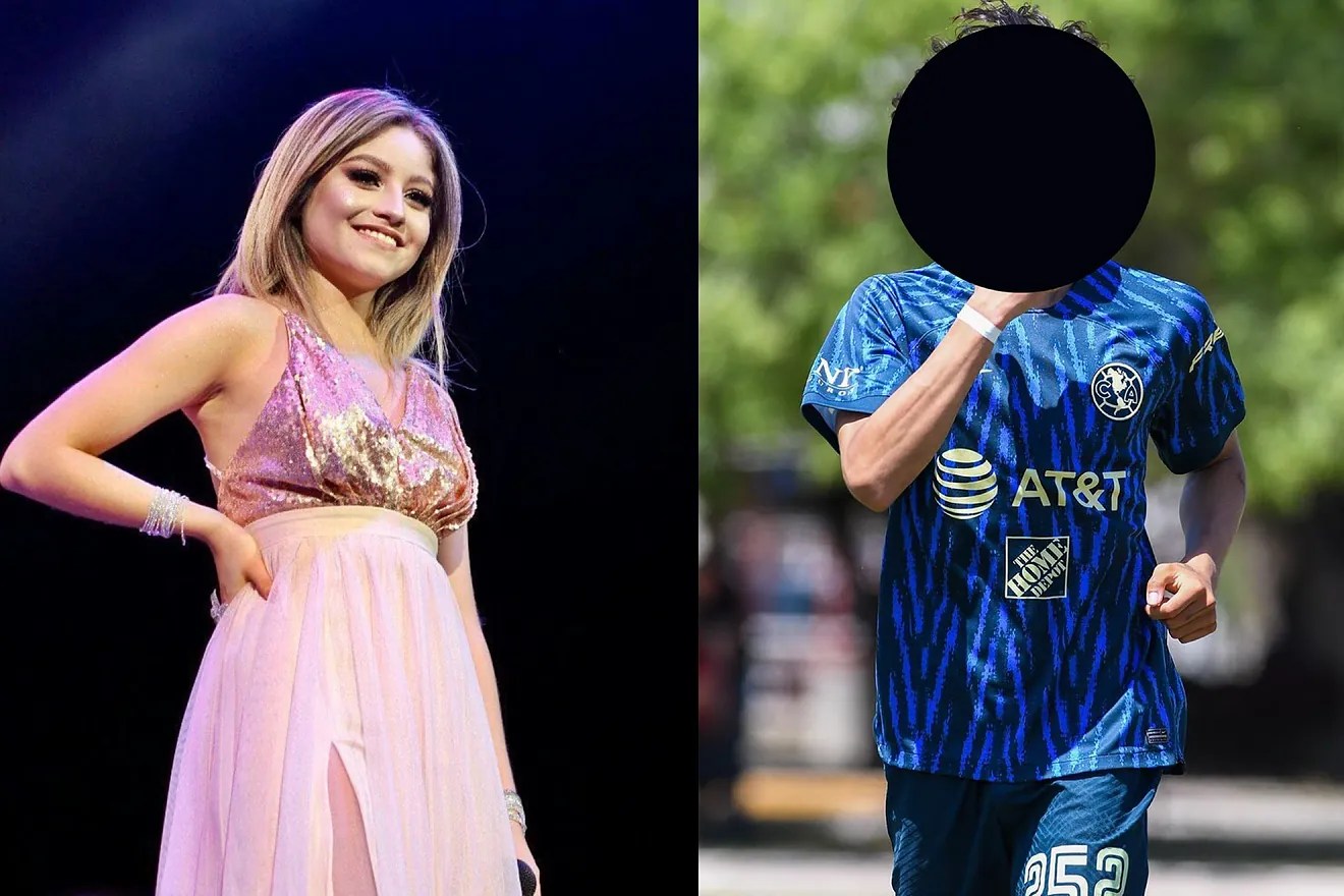 Captan beso candente de Karol Sevilla con futbolista del América » Naijapopstar