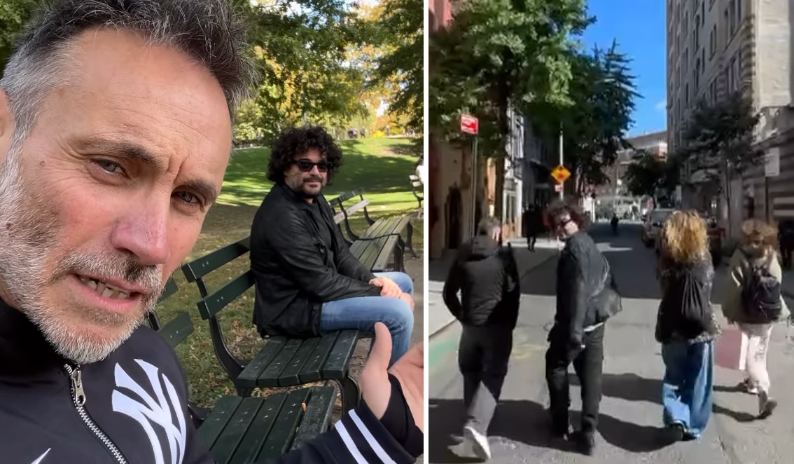 Gli amici e colleghi Francesco Renga e Nek in vacanza insieme a New York con le rispettive compagne e alcuni figli: guarda – Gossip.it