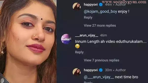 Oviya Helen Viral MMS Leaked Video On Social Media X Twitter 2024 » News Big Pro