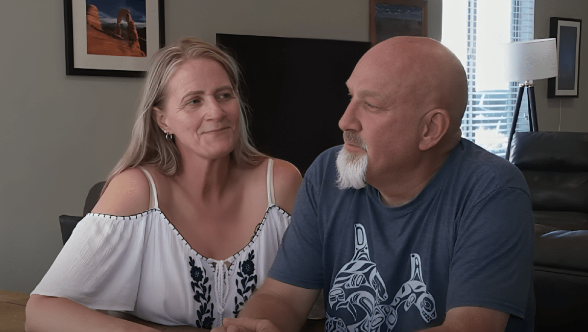 Sister Wives’ Christine Brown told husband David Wooley she loves him after one week